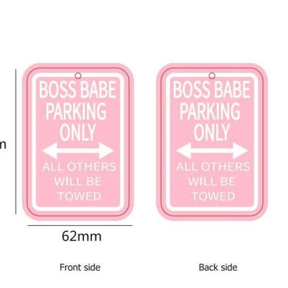 Boss Babe Parking Air Freshener Coffee Scent - Picture 4 of 4